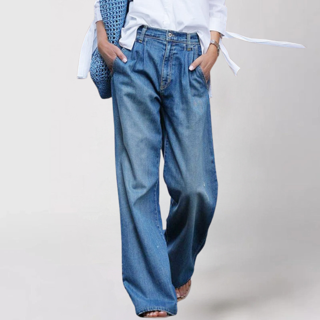 SISSEL | Trendy baggy jeans til kvinder